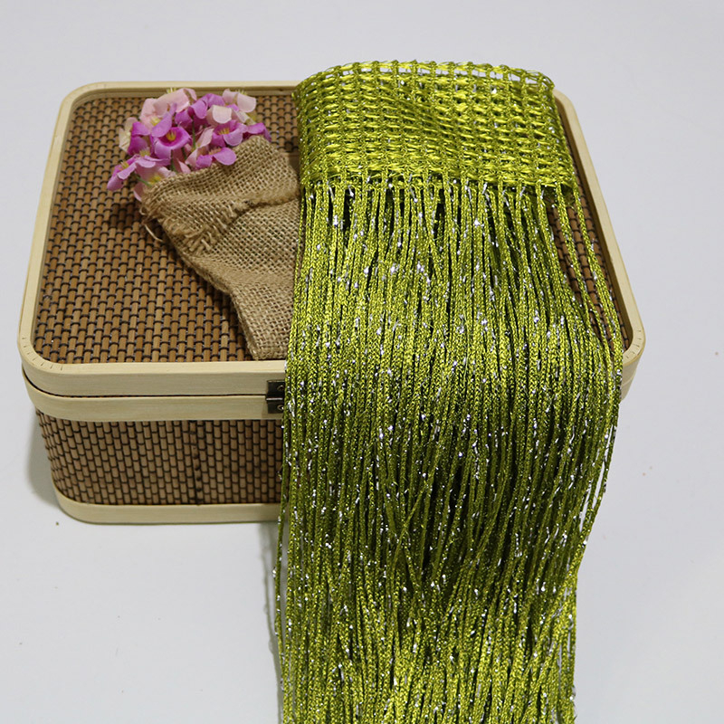 Karšto pardavimo užšifruotos sidabro siūlų užuolaidos durų užuolaidos pakabinamos užuolaidos pertvaros įėjimo užuolaidos nesusipainiojusios korėjietiškos vestuvių dekoratyvinės užuolaidos didmeninė prekyba