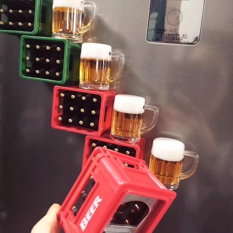 Отварачка за бутилка бира, стикер за хладилник, магнитен стикер, креативна личност, отварачка за вино, къмпинг, отварачка за бутилка за напитки, магнитна абсорбция