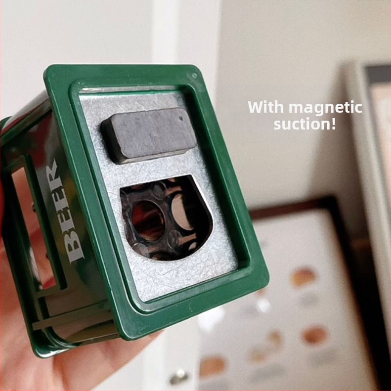 Otvárač na pivo, nálepka na chladničku, magnetická nálepka, kreatívna osobnosť, otvárač na víno, kempingový otvárač na nápoje, magnetická absorpcia.