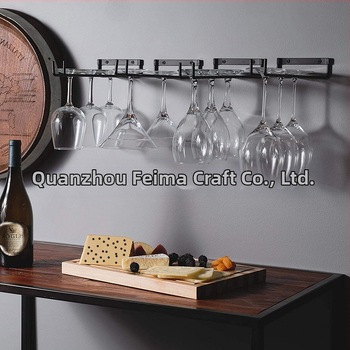 Amazoni piiriülene majapidamises kasutatav punase veini tassi rippuv topsihoidja, lihtne ümberpööratud rippuv pokaal, üherealine veinitopsihoidja, veinitopsihoidja