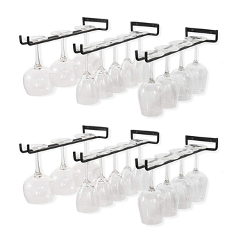 Amazoni piiriülene majapidamises kasutatav punase veini tassi rippuv topsihoidja, lihtne ümberpööratud rippuv pokaal, üherealine veinitopsihoidja, veinitopsihoidja