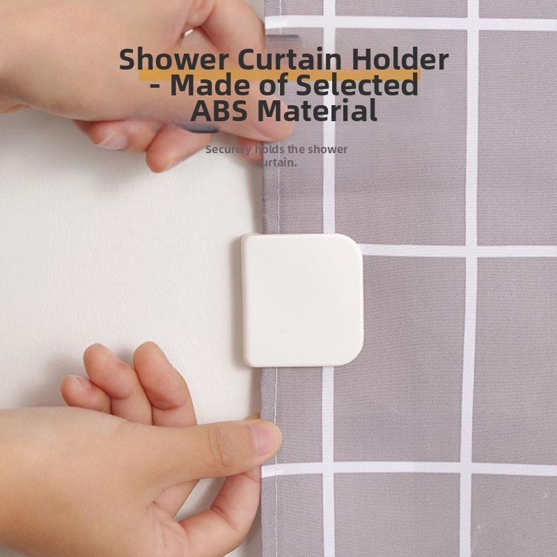 Piiriülene plahvatuslik dušikardina klamber kardinaklamber multifunktsionaalne õmblusteta kinnitusklamber dušiseina pandla perforeerimata kardinaklamber konks