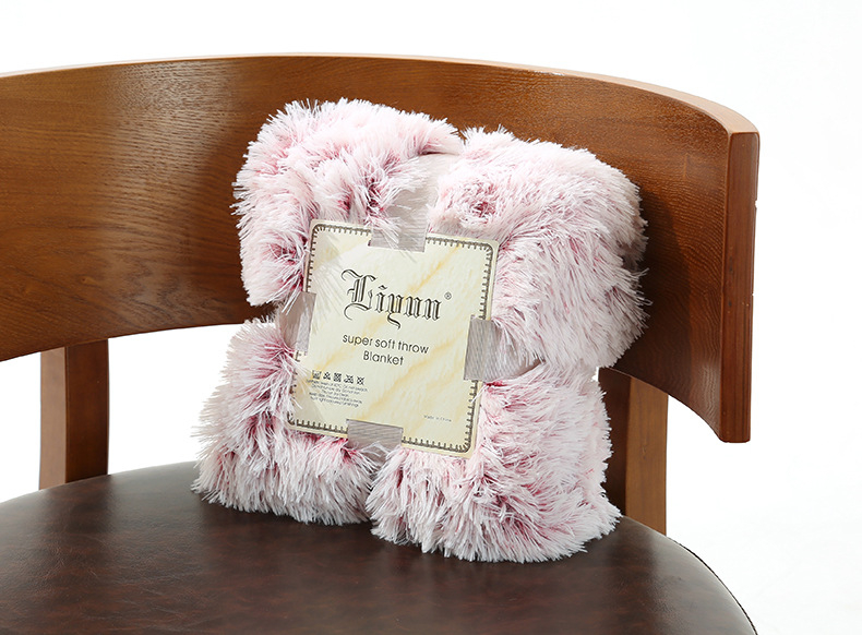 Tekk plush topelttekk kristallsametist vabaajatekk tehasetekk hulgimüük kahevärviline väike tekk põlvkond