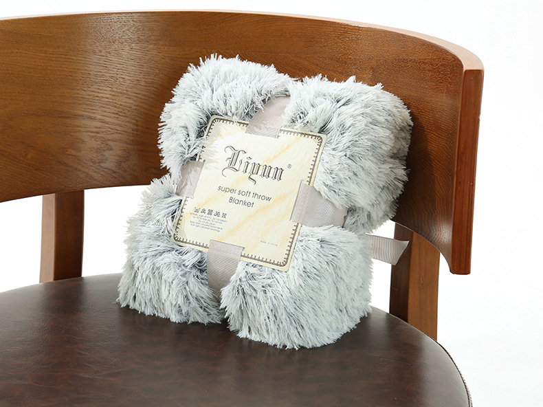 Tekk plush topelttekk kristallsametist vabaajatekk tehasetekk hulgimüük kahevärviline väike tekk põlvkond