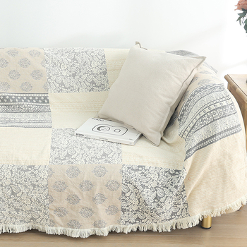 Medvilninis marlės rankšluostis su kutais Vienvietis Dvivietis Apklotas su oro kondicionieriumi Medvilninis sofos rankšluostis Keturių metų laikų laisvalaikio apklotas