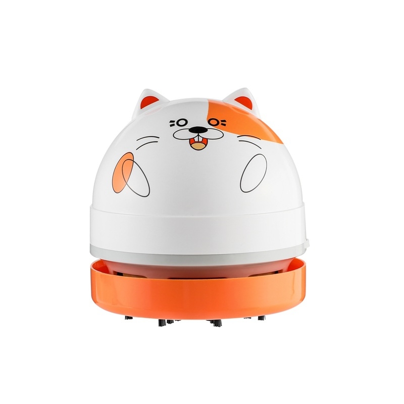 Mini stalinis dulkių siurblys mažas rankinis elektrinis šiukšlių dulkių siurblys studentams mielas gyvūnų valiklis