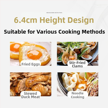 Επαγωγικό τηγάνι κουζίνας αντικολλητικό μικρό τηγάνι 304 από ανοξείδωτο ατσάλι τηγανητό ψάρι μπριζόλα αυγού τηγανίτα τηγανίτα με κυψελωτό τηγάνι