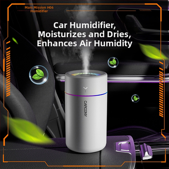 Mažas drėkintuvas, tirštas rūkas, spalvinga atmosfera, lengvas, tylus drėkinimas, gali papildyti aromaterapija namams, automobiliams ir biurui