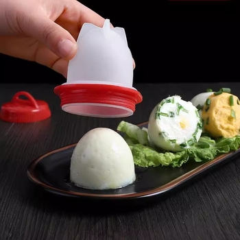 Silikoonist veelaine munakeetja artefakt majapidamises pošeeritud munavorm laste toidu hommikusöögi tass munatops muna aurutaja