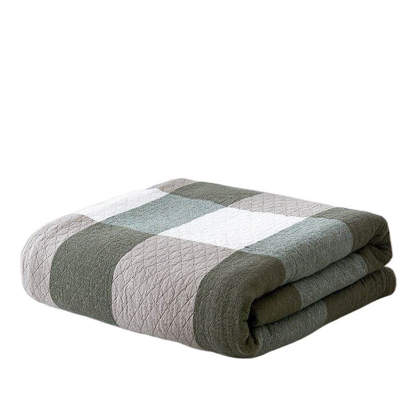 Grynos medvilnės marlės rankšluosčių antklodė, vasarinė plona trijų sluoksnių medvilninė vasarinė vėsi antklodė, oro kondicionieriaus antklodė, viengulė ir dvigulė paklodė suaugusiesiems