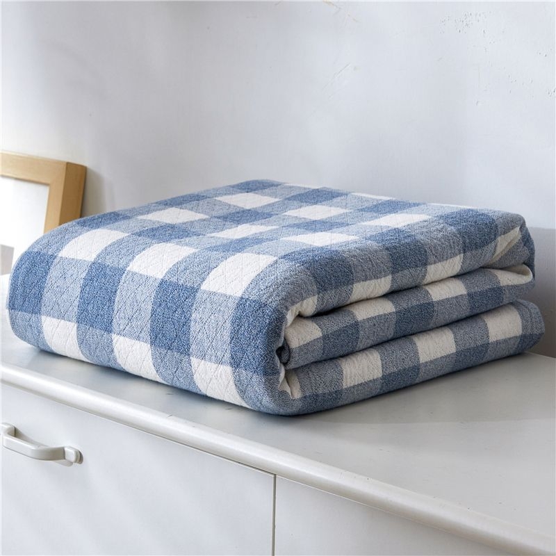 Grynos medvilnės marlės rankšluosčių antklodė, vasarinė plona trijų sluoksnių medvilninė vasarinė vėsi antklodė, oro kondicionieriaus antklodė, viengulė ir dvigulė paklodė suaugusiesiems