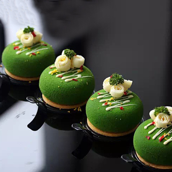 35-osaline väike lame ümmargune sisemine vahukoogivorm ümmargune võileiva silikoonvorm väike trummelkile magustoidu fondantküpsetusvorm