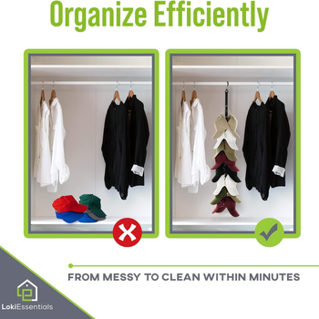 Tarpvalstybinis galinis beisbolo kepuraitės laikymo segtukas įėjimo spintos segtukas kepuraitės laikymo kabliuko lentynėlė pakabinama kepuraitės laikymo artefaktas