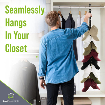 Tarpvalstybinis galinis beisbolo kepuraitės laikymo segtukas įėjimo spintos segtukas kepuraitės laikymo kabliuko lentynėlė pakabinama kepuraitės laikymo artefaktas