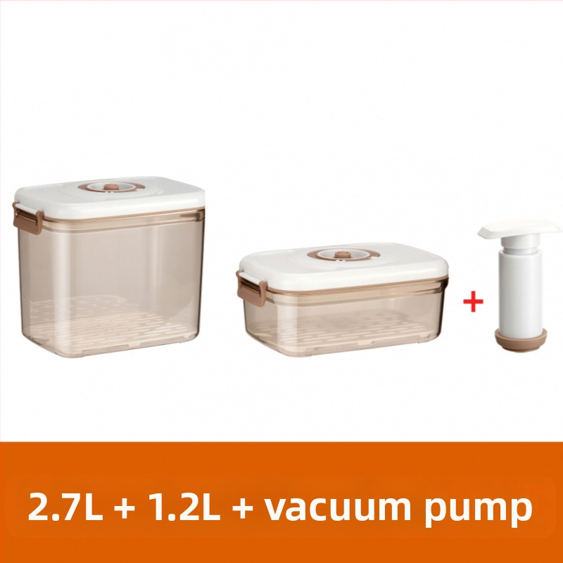 Kutija za vakuumsko konzerviranje, električna usisna zatvorena kutija za skladištenje žitarica, kuhinjski hladnjak, odvod, kutija za skladištenje hrane, ručna pumpa