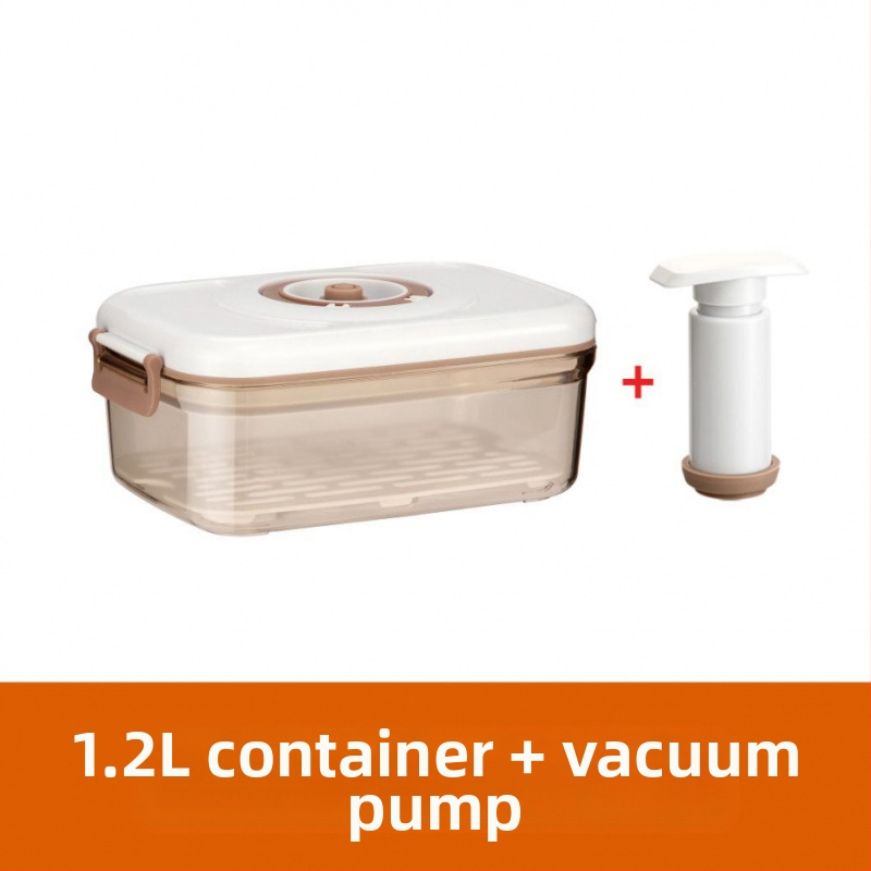 Kutija za vakuumsko konzerviranje, električna usisna zatvorena kutija za skladištenje žitarica, kuhinjski hladnjak, odvod, kutija za skladištenje hrane, ručna pumpa