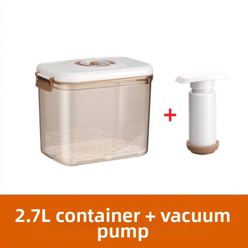 Kutija za vakuumsko konzerviranje, električna usisna zatvorena kutija za skladištenje žitarica, kuhinjski hladnjak, odvod, kutija za skladištenje hrane, ručna pumpa