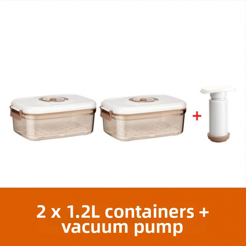 Kutija za vakuumsko konzerviranje, električna usisna zatvorena kutija za skladištenje žitarica, kuhinjski hladnjak, odvod, kutija za skladištenje hrane, ručna pumpa