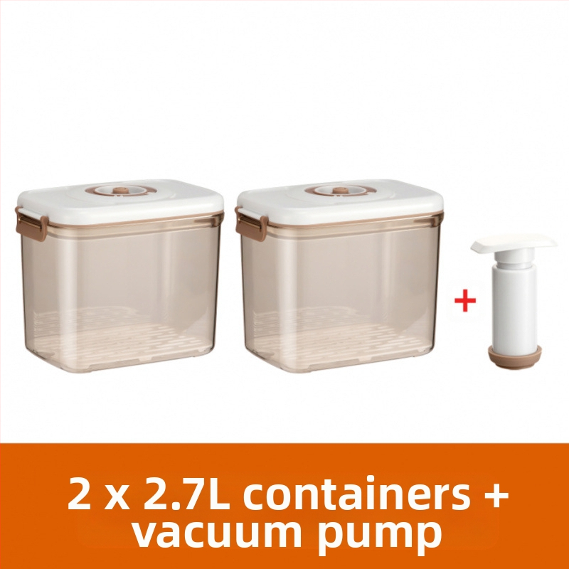 Kutija za vakuumsko konzerviranje, električna usisna zatvorena kutija za skladištenje žitarica, kuhinjski hladnjak, odvod, kutija za skladištenje hrane, ručna pumpa
