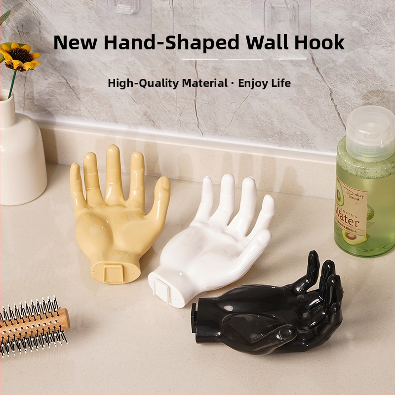 Uus käsitsi vormitud seinale kinnitatav tugev löögivaba jäljetu konks koduseinale kinnitatav võtmehoidja kõrvaklappide konksu hoiuriiul