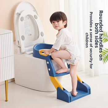 Vaikų tualeto kopėčios Dvigubos paskirties kūdikių tualetas Tualetas Tualeto pagalbinės tualeto kopėčios Sulankstomos kūdikių vonios reikmenys