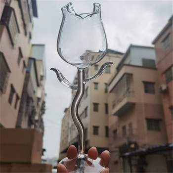 ins Style Rose Goblet Ποτήρι Υψηλής Χρωματικής Αξίας Κρύο Ποτό Κύπελλο Κοκτέιλ Δημιουργικό Κύπελλο Κρασιού Σταφυλιού
