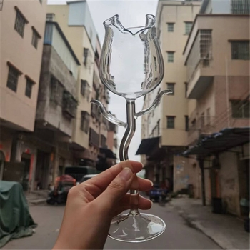 ins Style Rose Goblet Ποτήρι Υψηλής Χρωματικής Αξίας Κρύο Ποτό Κύπελλο Κοκτέιλ Δημιουργικό Κύπελλο Κρασιού Σταφυλιού