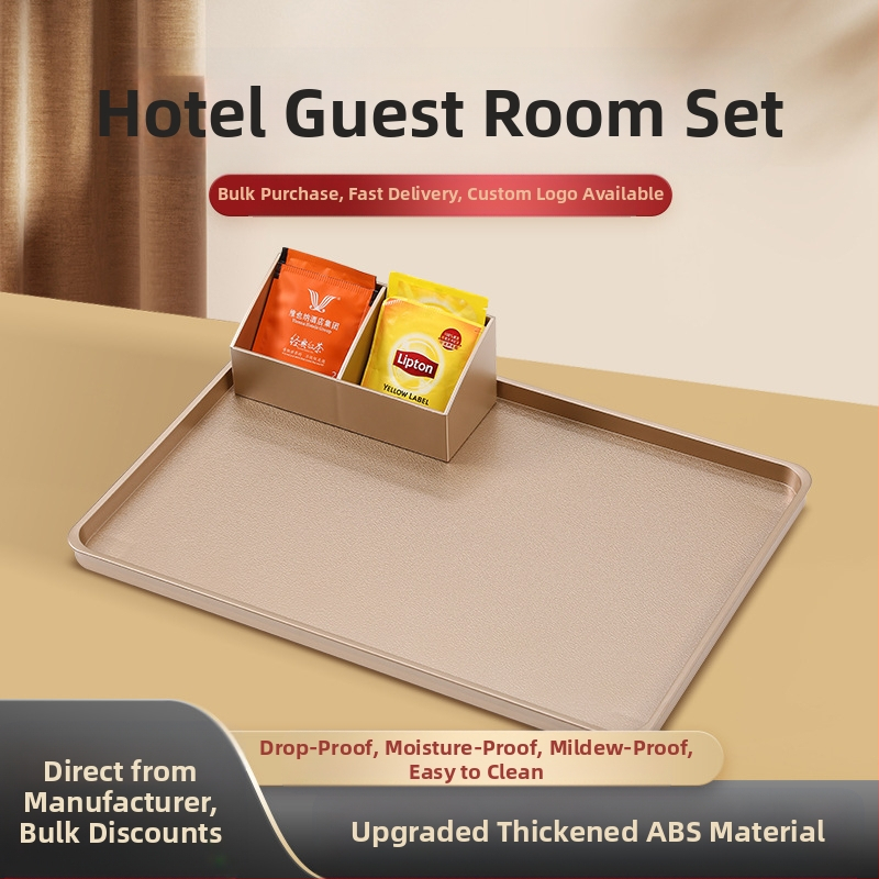 Кутия за чай в хотелска тава, кутия за съхранение на кафе, електрическа кана, тава, съответстваща на тава за чай, LOGO фабрика на склад