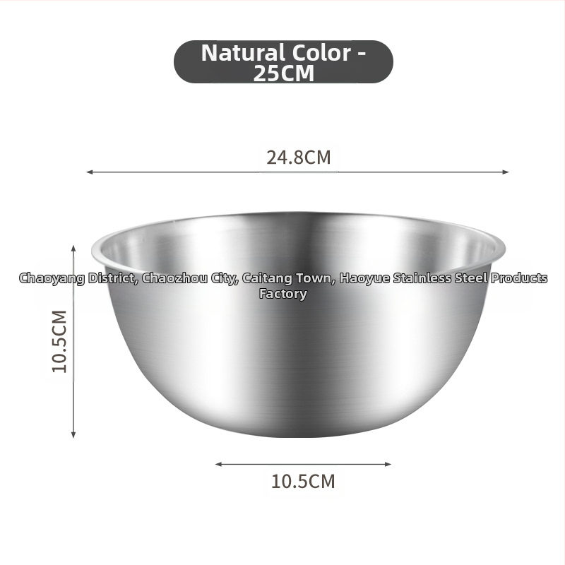 Nerūdijančio plieno korėjietiškas salotų dubens kiaušinių dubuo su mastelio kepimo ir dubens buitinio maisto gaminimo dubeniu šalto maišymo dubeniu šaltų makaronų dubenėlis