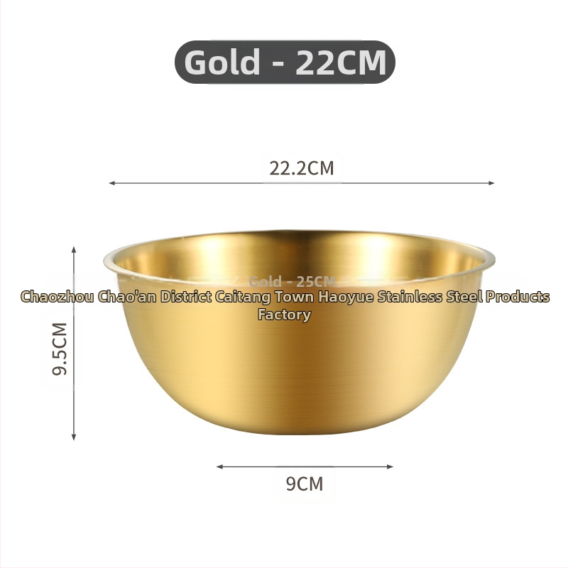 Nerūdijančio plieno korėjietiškas salotų dubens kiaušinių dubuo su mastelio kepimo ir dubens buitinio maisto gaminimo dubeniu šalto maišymo dubeniu šaltų makaronų dubenėlis