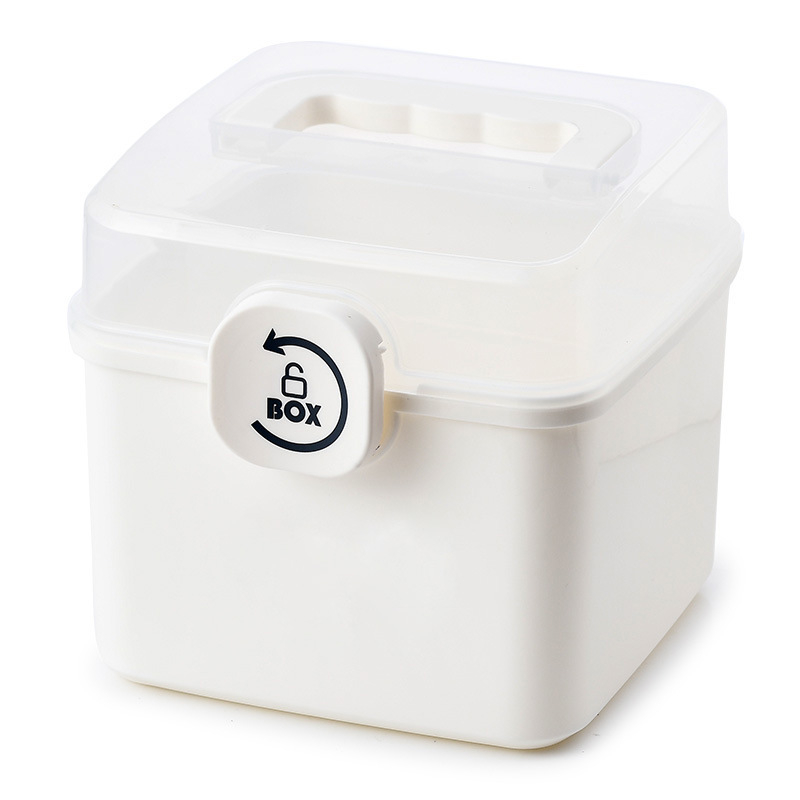 Majapidamises kasutatav suure mahutavusega mitmekihiline ravimikarp, täielik komplekt erakorralise meditsiiniabi meditsiiniliseks hoiustamiseks, väike ravimikarp, ravimikarp perepakend