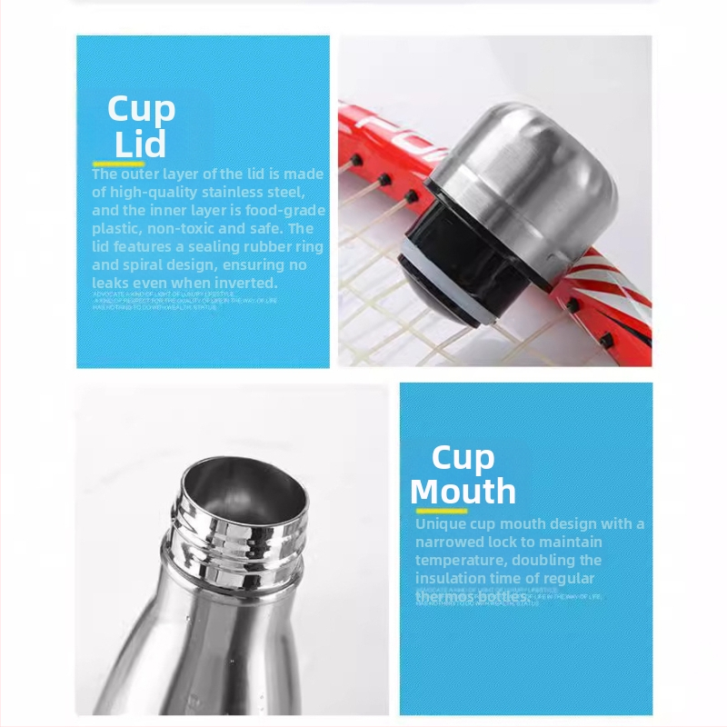 304 Термос от неръждаема стомана с голям капацитет, спортна кана, чаша за кола, рекламен подарък, чаша за вода на едро