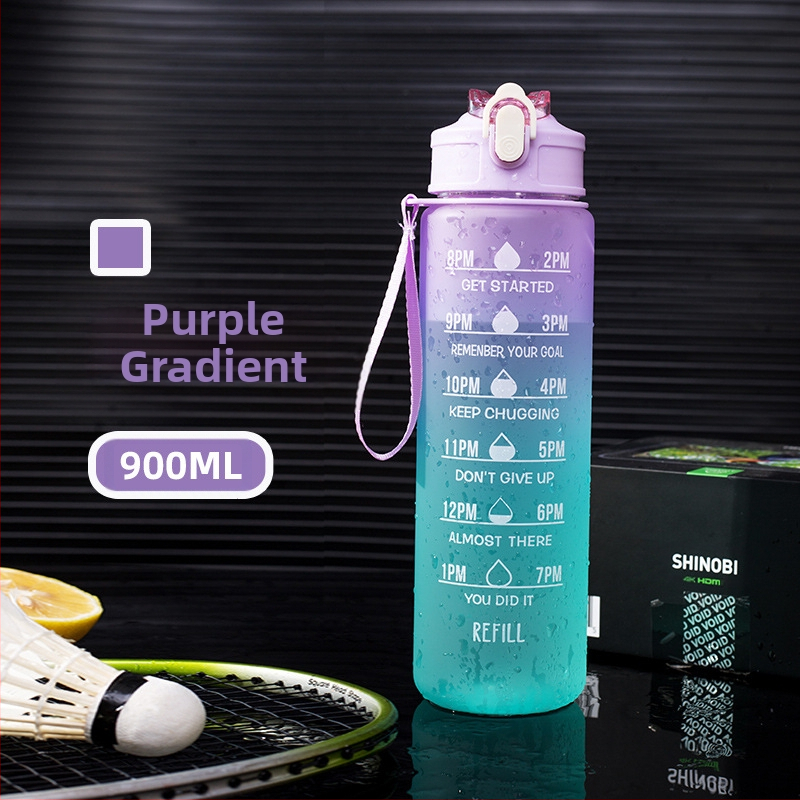 Διασυνοριακό Αθλητικό Ποτήρι Νερού Καλοκαιρινό Κύπελλο Μεγάλης Χωρητικότητας Σετ Τριών Τεμαχίων Κύπελλο Βραστήρα με Καλαμάκι, Πλαστικό Κύπελλο Space Cup Χονδρική