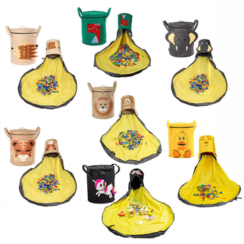 Krokodilo audinio laikymo krepšys su dangteliu ir greito saugojimo žaidimų kilimėliu, vaikų žaislų apdaila, 1239A