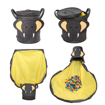 Krokodilo audinio laikymo krepšys su dangteliu ir greito saugojimo žaidimų kilimėliu, vaikų žaislų apdaila, 1239A