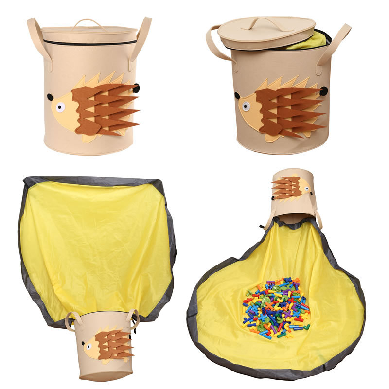 Krokodilo audinio laikymo krepšys su dangteliu ir greito saugojimo žaidimų kilimėliu, vaikų žaislų apdaila, 1239A