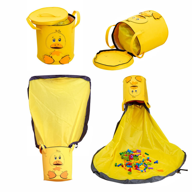 Krokodilo audinio laikymo krepšys su dangteliu ir greito saugojimo žaidimų kilimėliu, vaikų žaislų apdaila, 1239A