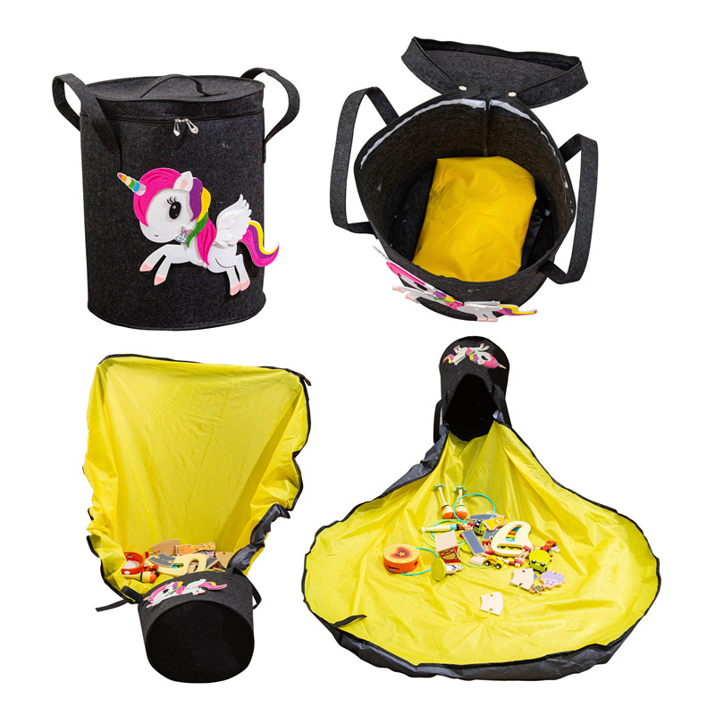 Krokodilo audinio laikymo krepšys su dangteliu ir greito saugojimo žaidimų kilimėliu, vaikų žaislų apdaila, 1239A