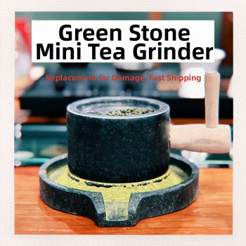 Ръчно бутана малка каменна мелница за чай от династията Сун, каменна мелница от син камък, мелница за смилане на каменна мелница за детска градина, орнаменти за каменна мелница, трансгранична независима пощенска услуга