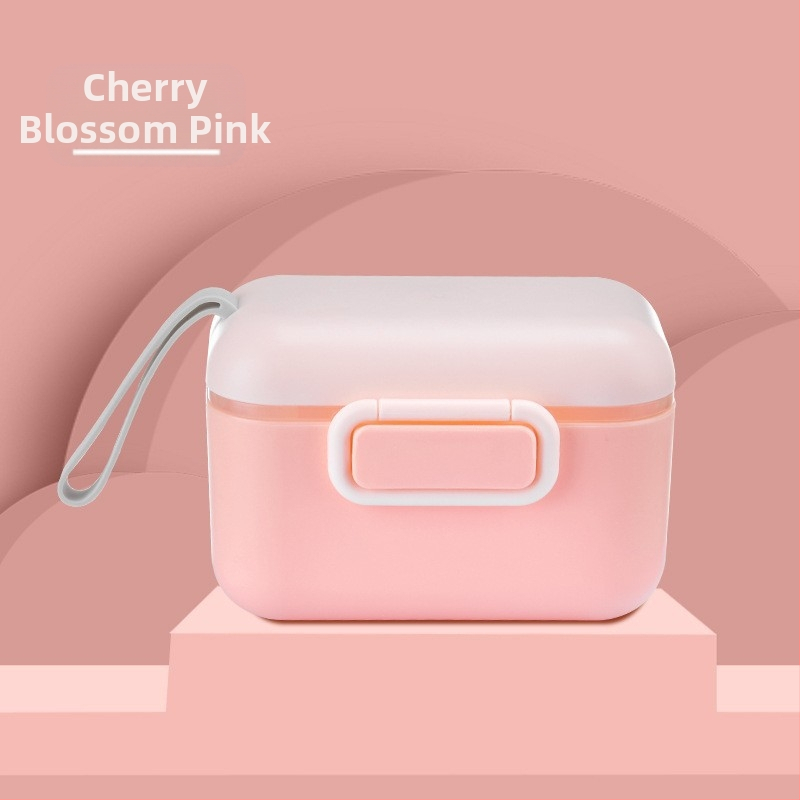 Kaasaskantav suure mahutavusega imiku piimasegu dosaator reisimiseks, mugav piimasegu konteiner