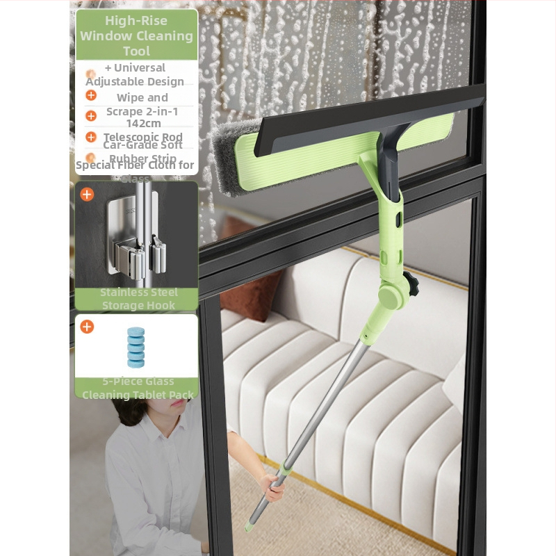 Klaasipuhastus Kodune kõrgete korruste akende kraapimine Pesu Aknapesu Kahepoolne pühkimine Kodune puhastus