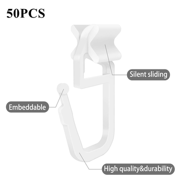 Užuolaidų priedai X formos takelio skriemulys 50 tinka užuolaidų tyliam skriekliui
