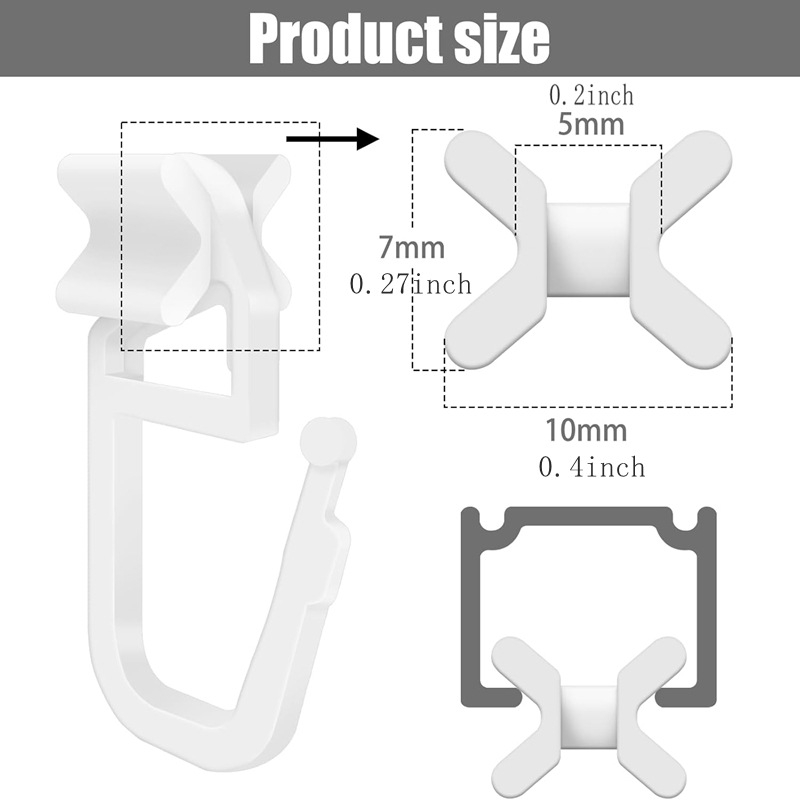 Užuolaidų priedai X formos takelio skriemulys 50 tinka užuolaidų tyliam skriekliui