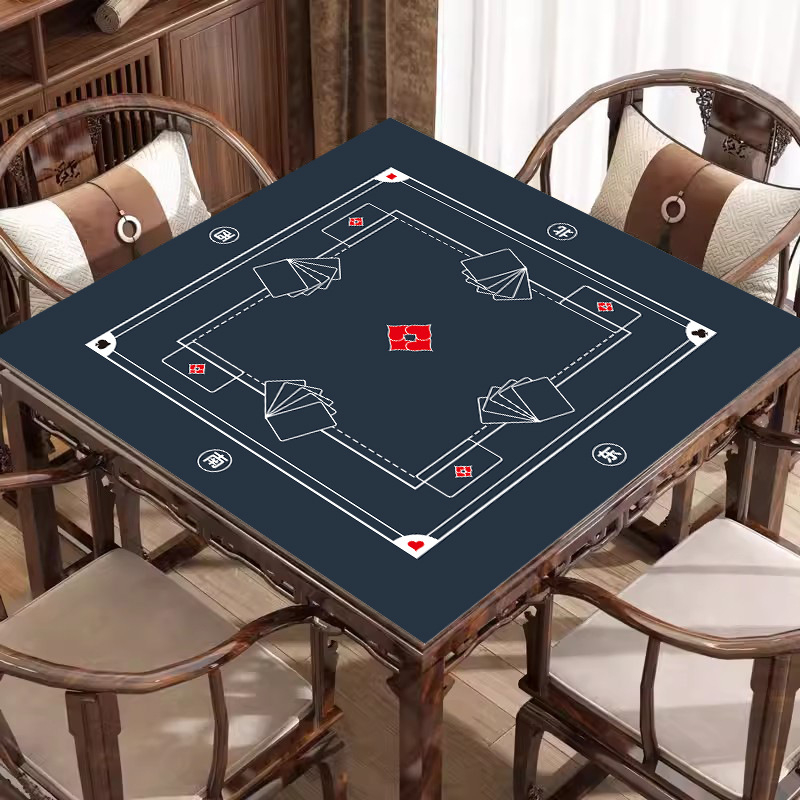 Specialios technologijos aksominė mahjongo staltiesė kiaušinių varžyboms, staltiesė, pokerio neslystantis kilimėlis, kvadratinis garsą izoliuojantis ir triukšmą mažinantis stalo kilimėlis