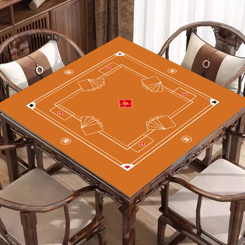 Specialios technologijos aksominė mahjongo staltiesė kiaušinių varžyboms, staltiesė, pokerio neslystantis kilimėlis, kvadratinis garsą izoliuojantis ir triukšmą mažinantis stalo kilimėlis