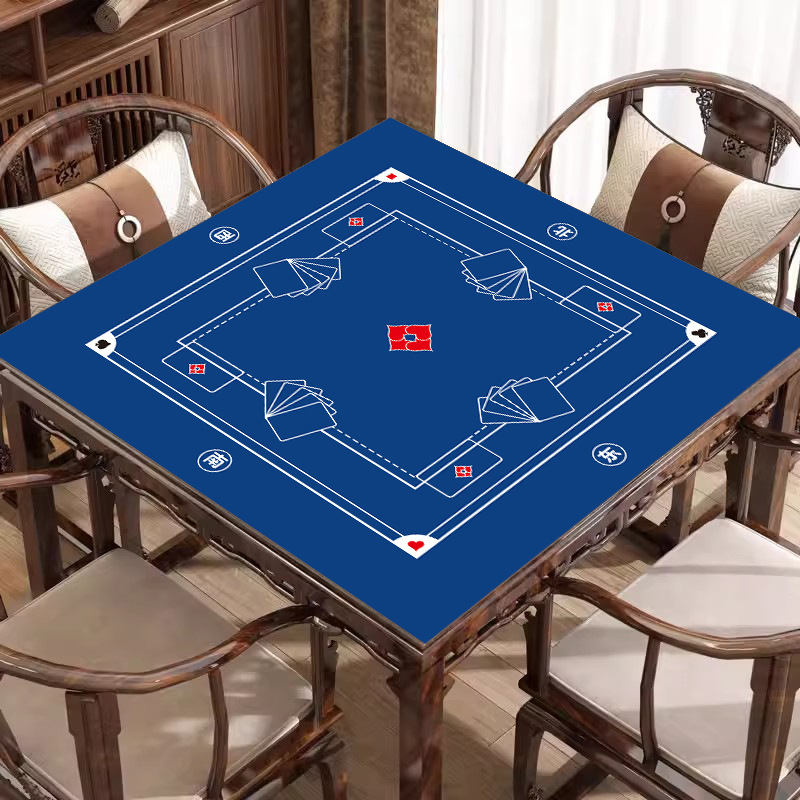 Specialios technologijos aksominė mahjongo staltiesė kiaušinių varžyboms, staltiesė, pokerio neslystantis kilimėlis, kvadratinis garsą izoliuojantis ir triukšmą mažinantis stalo kilimėlis