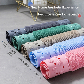 Neslystantis vonios kambario kilimėlis, dušo kambarys, vonios kambario kilimėlis, pagyvenusių žmonių ir vaikų pėdų krintantis ekologiškas masažinis grindų kilimėlis