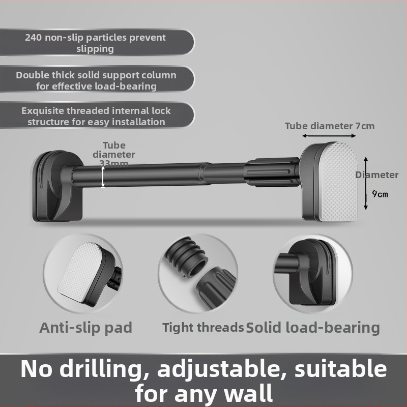 Rõdule mõeldud stantsivaba kuivatusrest, teleskoopvarras, majapidamiskardinate traksidega, roostevabast terasest torude kinnitus, üksikud jahedad riided kaitsevad