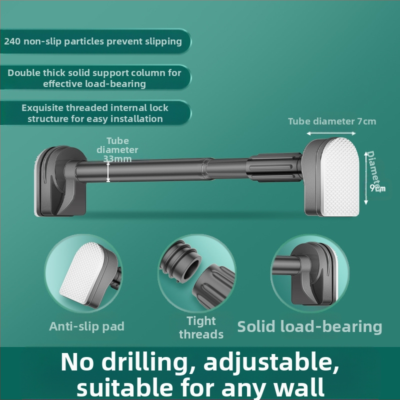 Rõdule mõeldud stantsivaba kuivatusrest, teleskoopvarras, majapidamiskardinate traksidega, roostevabast terasest torude kinnitus, üksikud jahedad riided kaitsevad