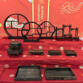 Új kínai desszertasztal-kiállítás, állványos asztaldísz, születésnapi bankett, bababankett, esküvői bankett, heti desszertasztal, teaszünet, desszertasztal